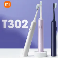 Xiaomi Mijia T302 Sonic Electric Toothbrush with DuPont Antibacterial Bristles Four Cleaning Modes 150 Days Battery Life 360° Wireless Charging, and IPX8 Waterproof for Comprehensive Oral Hygiene Care
