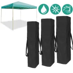  Borsa da trasporto per gazebo da campeggio all'aperto, portatile, impermeabile, con protezione solare, tenda da campeggio