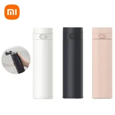 Xiaomi Mijia 480 ml-es termosz csésze flip fedél mini hordozható termosz csésze zsebkiadás melegen/hidegen tartva csésze teáscsésze 316L rozsdamentes acél