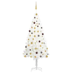 Artificial Christmas Tree,Xmas Pine Tree with 300 LEDs,Easy Assembly Christmas Tree with Metal Stand and 1100 Branches for Home,Office,Party,Holiday Indoor Outdoor Decoration