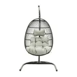 HUOJI HW002B Foldable Swing Chair with Stand