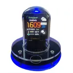 Nixie Tube Clock Weather Smart WIFI Bitcoin Desktop Clock DIY Tube Clocks Digital Table Clock Visual Display Changeable Automatic Update
