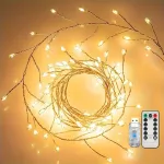 LED Decorative Lights Copper Wire Light String Indoor Outdoor Holiday Garden Decorative Lights Christmas Lights USB Remote Control