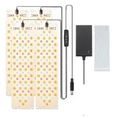LED Quantum Board Lampa za rast biljaka Unutarnji akvarij Sadnica Krajolik punog spektra Zelena biljka Sočna biljka Punjenje Svjetlo