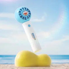 1200Mah Portable Handheld Charging Ultra-Quiet Office Desk Mini Cartoon USB Handheld Small Fan