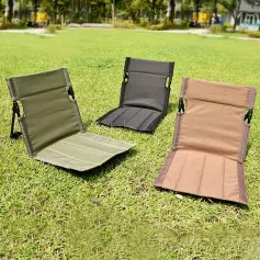 Sedia pieghevole, nuova sedia da spiaggia pieghevole leggera con schienale, sedia da campeggio, sedia da giardino, sedia portatile, sedia da giardino