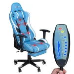 Douxlife® GC-RC03 Gaming Chair Massage Ergonomic New Customized PU Massage Computer Office Chairs High Back Design Lumbar Relax Seat 2022