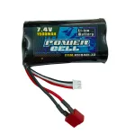 HS 18431 18432 1/18 RC Car Parts 7.4v 1500mAh 2S T Plug Li-ion Battery Vehicles Models Spare Accessories 18401-32