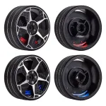 DUMBORC Remote Control Metal Handwheel Steering Wheel for X6 X6PM X10P Flysky NB4 Transmitter Replacement Parts DIY Accessory