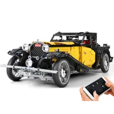 MOULD KING 13080 السيارة التقنية T50 خمر الكلاسيكية سباق المركبات بناء كتلة الطوب مجموعة التجميع 3564 قطعة لعبة هدية عيد الميلاد للأطفال
