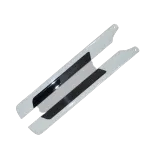 1 Pair FLYFUN 325mm Carbon Fiber Main Blades For RC Helicopter