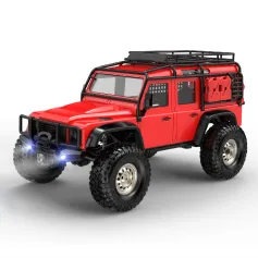 Remo Hobby 1893-SL RTR 1/18 2.4G 4WD RC Car Rock Crawler Trail Rigs Truck Two Speed Metal Chassis Wheels LED Light Off-Road Climbing Vehicles Models Toys