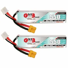 Gaoneng GNB 7.4V 550mAh 90C 2S XT30 Plug Lipo Battery for Happymodel Crux3 TinyGo Beta75 Pro Whoop RC FPV Racing Drone