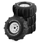 4PCS 1/7/8 Short Course Truck Tires Off-road Wheels Tyres 17mm Hex for RC UDR 85086-4 ARRMA Mojave YK4072 DF7 RC Car Parts