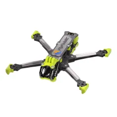 FlyFishRC Volador II VX5 / VD5 V2 225mm Wheelbase T700 Carbon Fiber 5 Inch Deadcat Freestyle Frame Kit Support DJI O3 Air Unit for RC Drone FPV Racing
