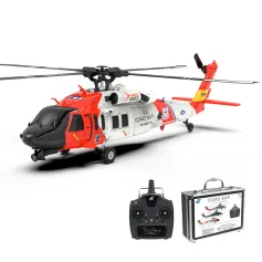 Eachine E200 EXP 2.4G 6CH 6-осевой гироскоп оптической локализации потока двойной бесщеточный двигатель в масштабе 1:47 бесколлекторный MH-60 береговая охрана RC вертолет