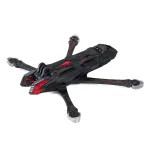 Axisflying Manta 5 pro Squashed X / DC 5 Inch Carbon Fiber Frame Kit Support DJI O4 Pro for DIY Freestyle RC FPV Racing Drone