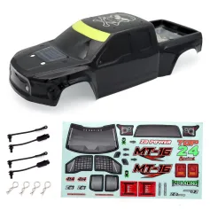 ZD Racing MT16 1/16 RC Car Parts PVC Body Shell w/ Sticker Sheet Vehicles Models Spare Accessories 16030 16030-1
