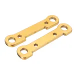 2 шт. Wltoys 124017 124019 1/12 RC Автомобильный запасной металлический передний / задний поворотный рычаг Усилительная пластина 1834 1835 автомобилей Детали модели