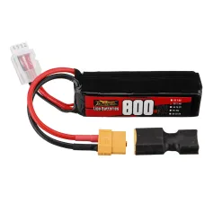 ZOP Power 3S 11.4V 800mAh 60C 8.88Wh LiPo Pil XT60 Fiş RC FPV Yarış Drone Uçak Helikopter için