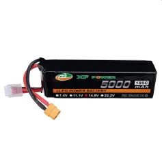 XF POWER 14.8V 5000mAh 100C 4S LiPo Battery XT60 Plug for RC Drone