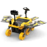 Solar Mars Rover Toys STEM DIY Toy for Kids Educational Electric Model with Solar Power Hands-on Learning and Fun Assembly