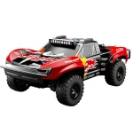 JJRC C8826 RTR 1/10 2.4G 4WD 3S Brushless RC Car Short Course Off-Road Truck Full Proportional LED Light High Speed Remote Control Vehicles Models Metal Gears Drive Shafts Oil Filled Shock Absorbers Toys