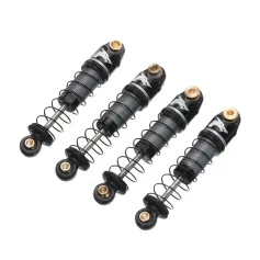 4PCS UDIRC UCX2405 UCX2405 PRO SCX24 1/24 RC Car Upgraded Parts Oil Filled Shock Absorbers Dampers UCX24-P086 Vehicles Models Spare Accessories
