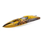 TFL 1106 Pursuit Fiberglass 82cm Brushless RC Boat Anti-Capsize 120A ESC without Servo Transmitter Battery Charger