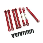 7PCS Pull Rods For ZD Racing DBX-10 1/10 Rc Car Metal Whole Vehicle Parts