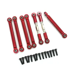 7PCS Pull Rods For ZD Racing DBX-10 1/10 Rc Car Metal Whole Vehicle Parts