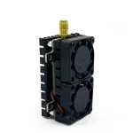 High Power 200mw 500mw 1W 5.5W Adjustable VTX 5.8G 48CH Dual Cooling Fans 7-36V FPV Transmitter Long Distance Wireless Image Transmission SmartAudio Support for FPV Racing Drone RC Airplane Fixed Wings