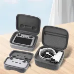 BRDRC Portable Waterproof Storage Shoulder Bag Handbag Carrying Box Case for DJI FLIP Drone Remote Controller Combo Set