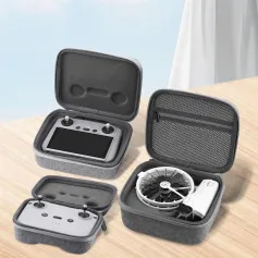BRDRC Portable Waterproof Storage Shoulder Bag Handbag Carrying Box Case for DJI FLIP Drone Remote Controller Combo Set