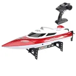 HXJRC HJ809 2.4G 4CH RC човен Рибальський траулер Сітка Високошвидкісний світлодіодний легкий швидкісний катер перекидання, скидання Водонепроникний 35 км/год електричні гоночні транспортні засоби Моделі, озера, басейни, дистанційне керування, іграшки