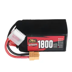 ZOP Power 22.2V 1800mAh 120C 6S LiPo Battery XT60 Plug for RC Drone