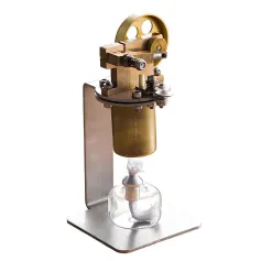STARPOWER QX-M-ZQJ-06 Mini Copper Boiler Steam Engine Stirling Engine Model Physics Experiment Science Discovery Production Invention Gift Collection Toys