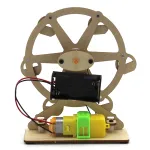 Wooden Ferris Wheel Model Assembly Kit DIY Children's Science Experiment Education Toy Student Technology Small Production