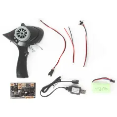LDRC A86 A86P 1802 WPL D12 D22 D32 MNRC MN68 1/16 1/18 RC Car Parts Transmitter Battery Receiver Board USB Cable w/ Gyro Set Drift Vehicles Models Accessories