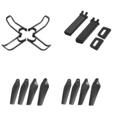 Eachine E58 RC Drone Quadcopter Spare Parts Crash Pack Kits Propeller Blade Set 8Pcs With Props Guard Landing Gear