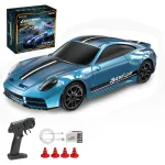 ENOZE 8502 8503 1/43 2.4G 4WD RTR Full Scale Mini Drift RC Car LED Lights Desktop Vehicle Models