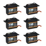 6PCS EMAX ES3005 42g Metal Analog Servo for RC Airplane Waterproof