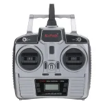 KPQRC HT-6A 2.4Ghz 6CH PWM FHSS Transmitter Remote Control with F-06A Receiver For RC Aircraft Car Boat Tank