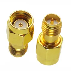 Adaptador RP-SMA macho para RP-SMA fêmea, conector RF RP-SMA-JK para drone FPV RC