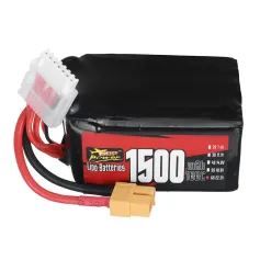 ZOP Power 22.2V 1500mAh 100C 6S LiPo Battery With XT60 Plug for SpeedyBee Master 5 V2 GEPRC MARK5 DC HD 6S CineApe35 6S FPV Drone