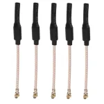 5pcs HGLRC 9cm 90mm 5.8G 2dBi U.FL IPEX IPX Omni Directional Linear Brass FPV Antenna RG178 For RC Drone