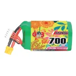 GAONENG GNB 14.8V 700mAh 120C 4S LiPo Battery XT30 Plug for Cinelog25 V2 2.5 to 4 Inch RC FPV Racing Drone