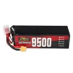 ZOP Power 6S 22.2V 9500mAh 65C 210.9Wh LiPo Battery XT60 Plug for Long Range RC Drone FPV Racing