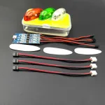 URUAV SL03 Wireless Night Flight LED Flash Light Built-in 85mAh LiPo Battery For RC Airplane FPV Racer Drone
