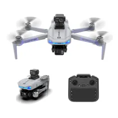 JJRC X40 PRO GPS 5G Digital FPV with 5.6inch LCD Screen Controller 1080P HD Dual Camera 3-Axis EIS Gimbal 360° Obstacle Avoidance 248g Brushless Foldable RC Drone Quadcopter RTF